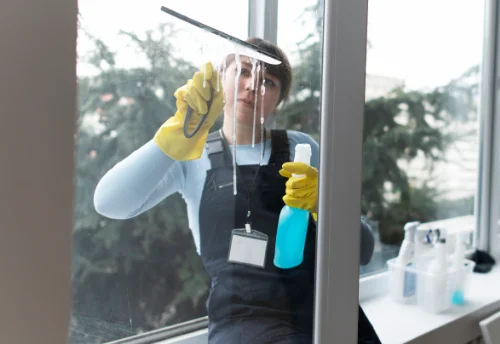 Nettoyage de vitres intérieures et extérieures à Saint-Planchers